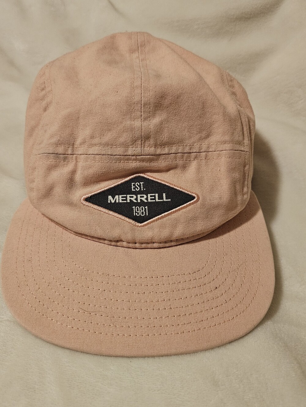 Merrell Est. 1981 Pink Strapback Camp Hat | Women’s Outdoor Casual Cap